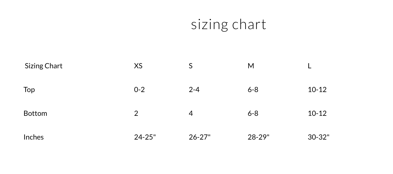 Womens leggings size chart uk shop