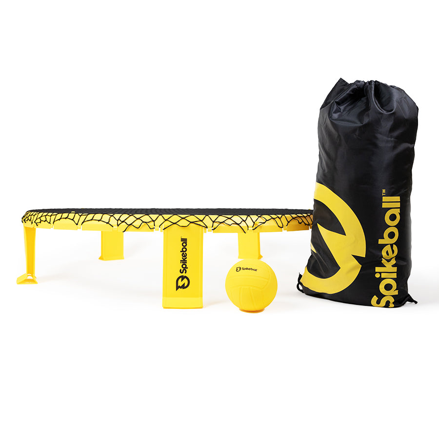 Spikeball The Original Kit 1-Ball - Outdoor Sports, Family, & Yard Games -  Includes 1 Ball, 1 Net, Drawstring Bag & Rules